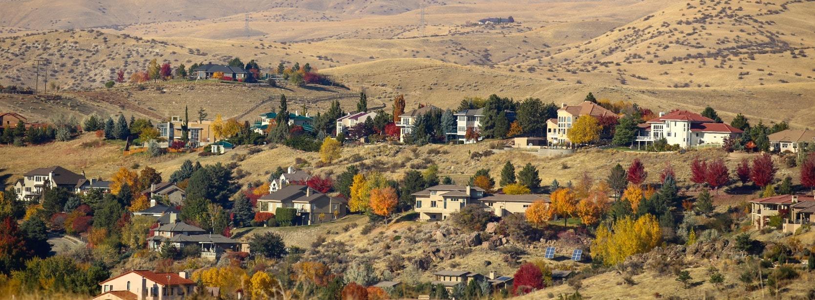 North end Boise real estate in the foothills